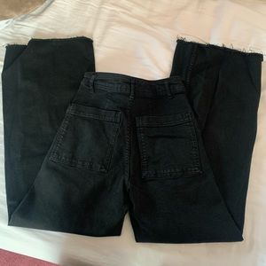Zara the marine straight black jean